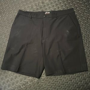 Kirkland Mens Sport black shorts Size 40 waist, 88% Polyester, Light wear